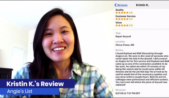 R&R Decorating – Kristin K’s review from Angie’s List